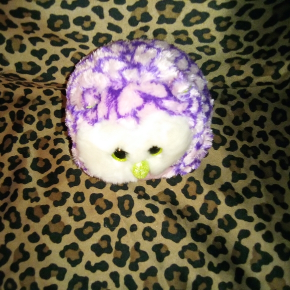 🟣TY Beanie Ballz 'Ozzy'🦉🟣 - Picture 3 of 4